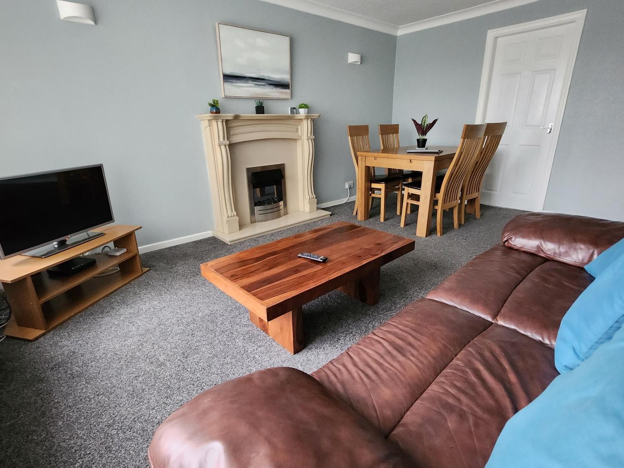 Quiet Ground Floor Apartment With Parking Morecambe Ngoại thất bức ảnh
